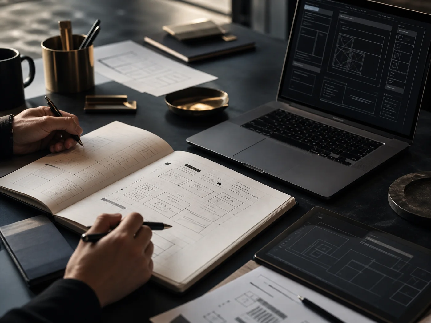 Website and product planning at Kashzo Solutions